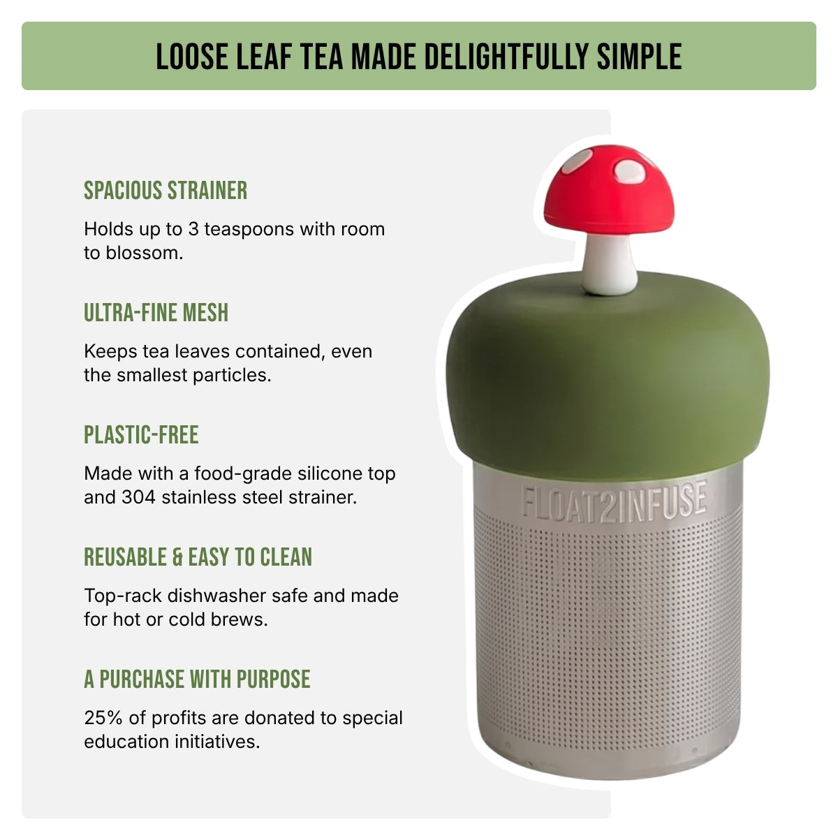 Floating Chicken Tea Infuser - Cute Animal Tea Infuser for Loose Leaf Tea